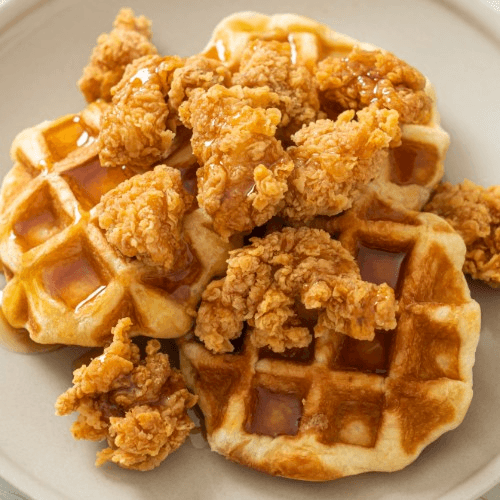 Chicken and Waffles.