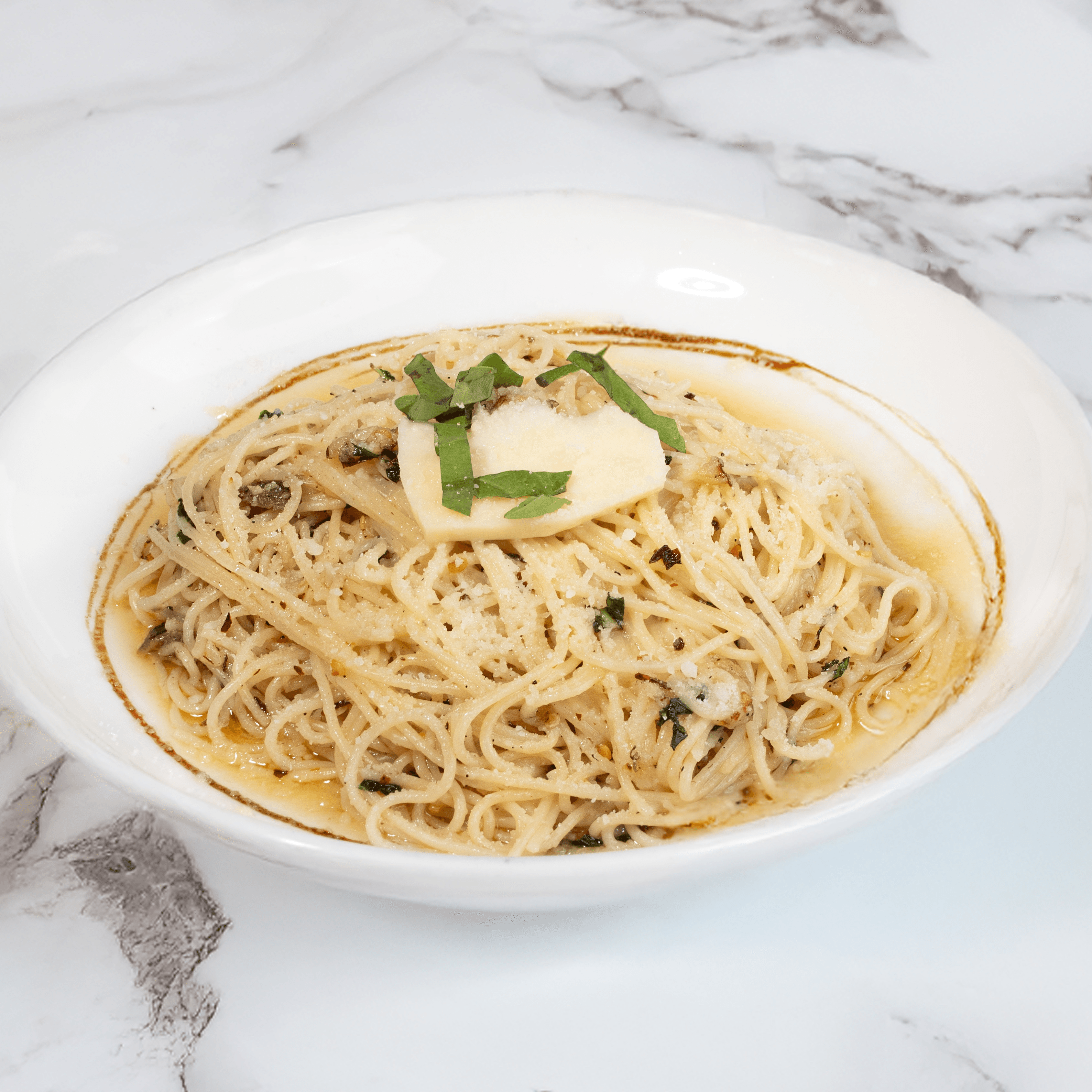 Spaghetti Aglio and Olio.