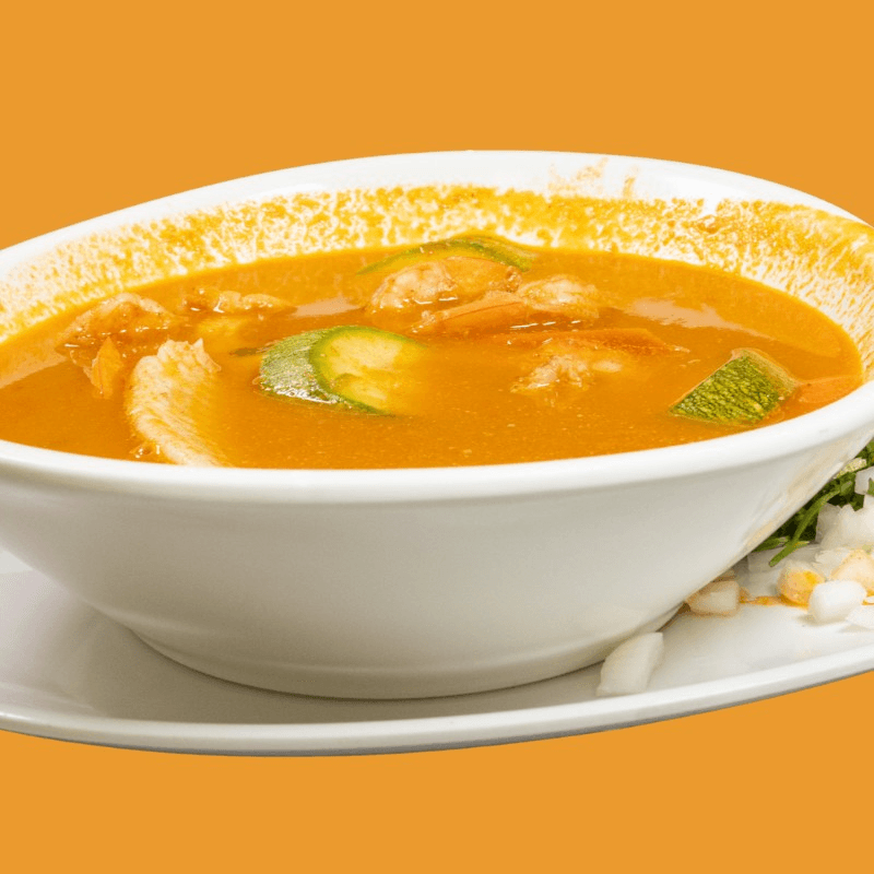 Sopa de Mariscos.