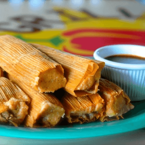 #4 Any Three Tamales Combo.