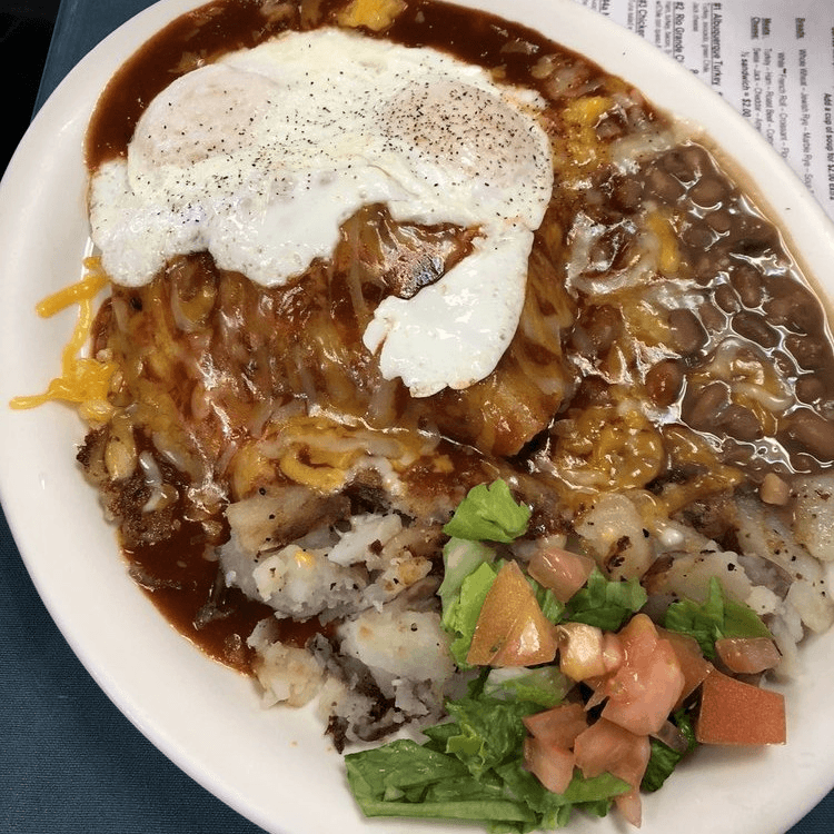 Carne Adovada and Eggs.