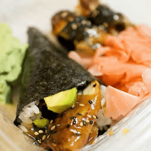 Ultra Man hand roll.