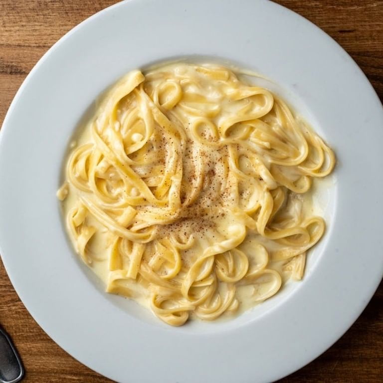 Fettuccine Alfredo.