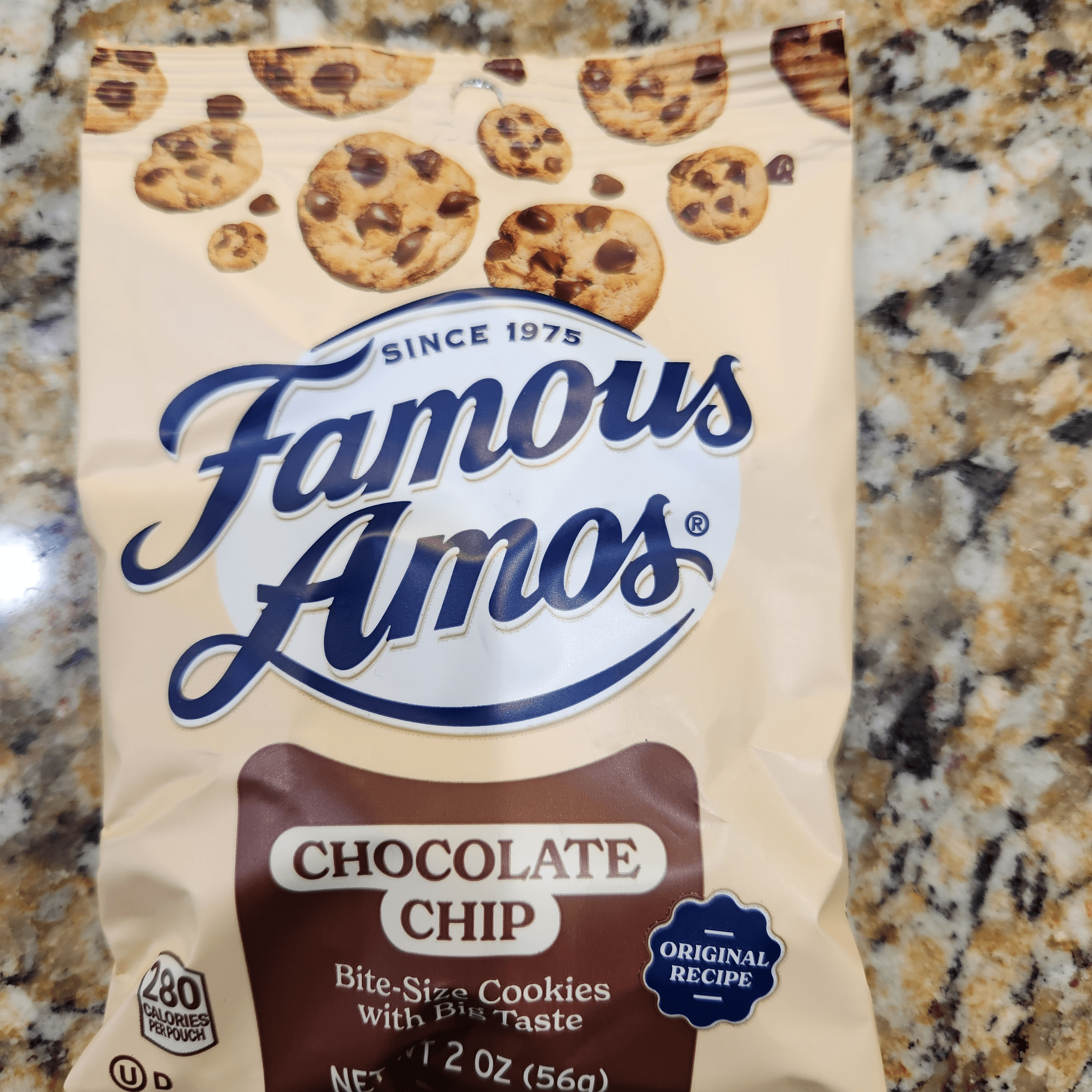 Famous Amos Cookies.