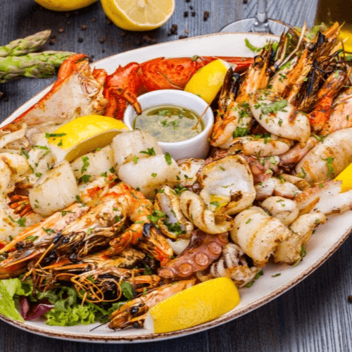 SEAFOOD COMBO.