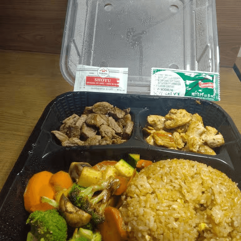 Steak & Chicken Hibachi.