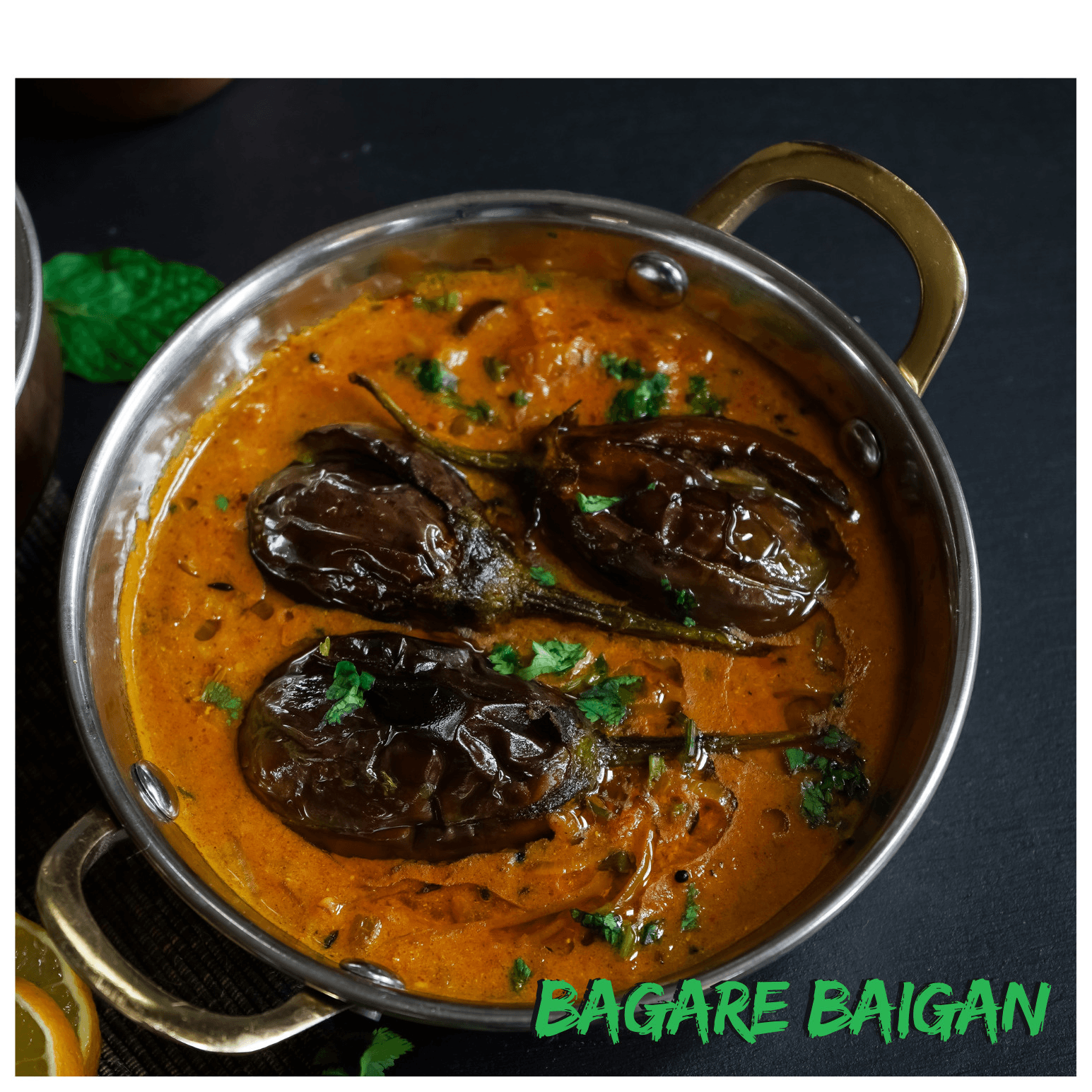 Bagare Baigan (Vegan).
