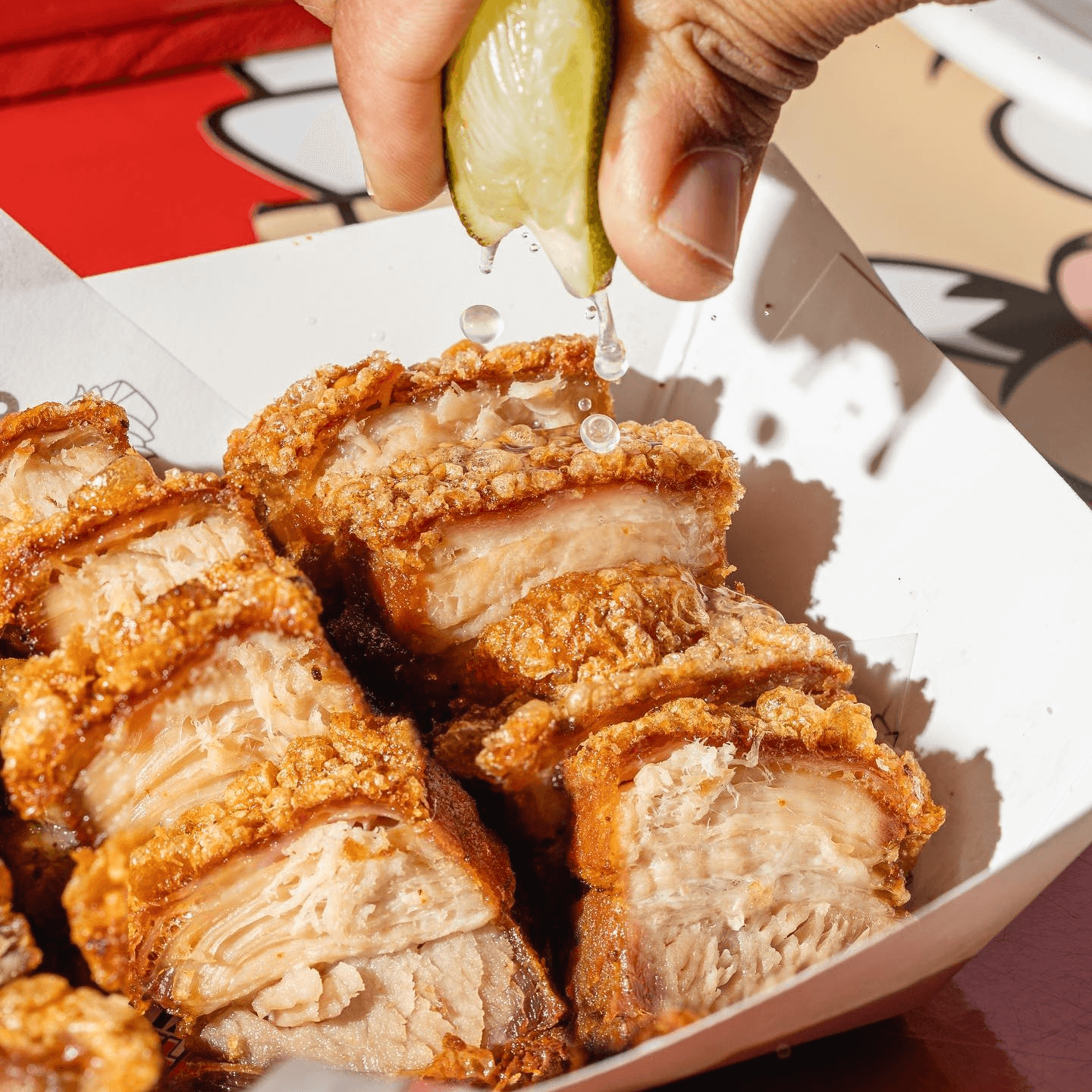 Indulge in the amazing crunch of Chicharrón! 
