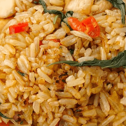 Basil Fried Rice Lunch.