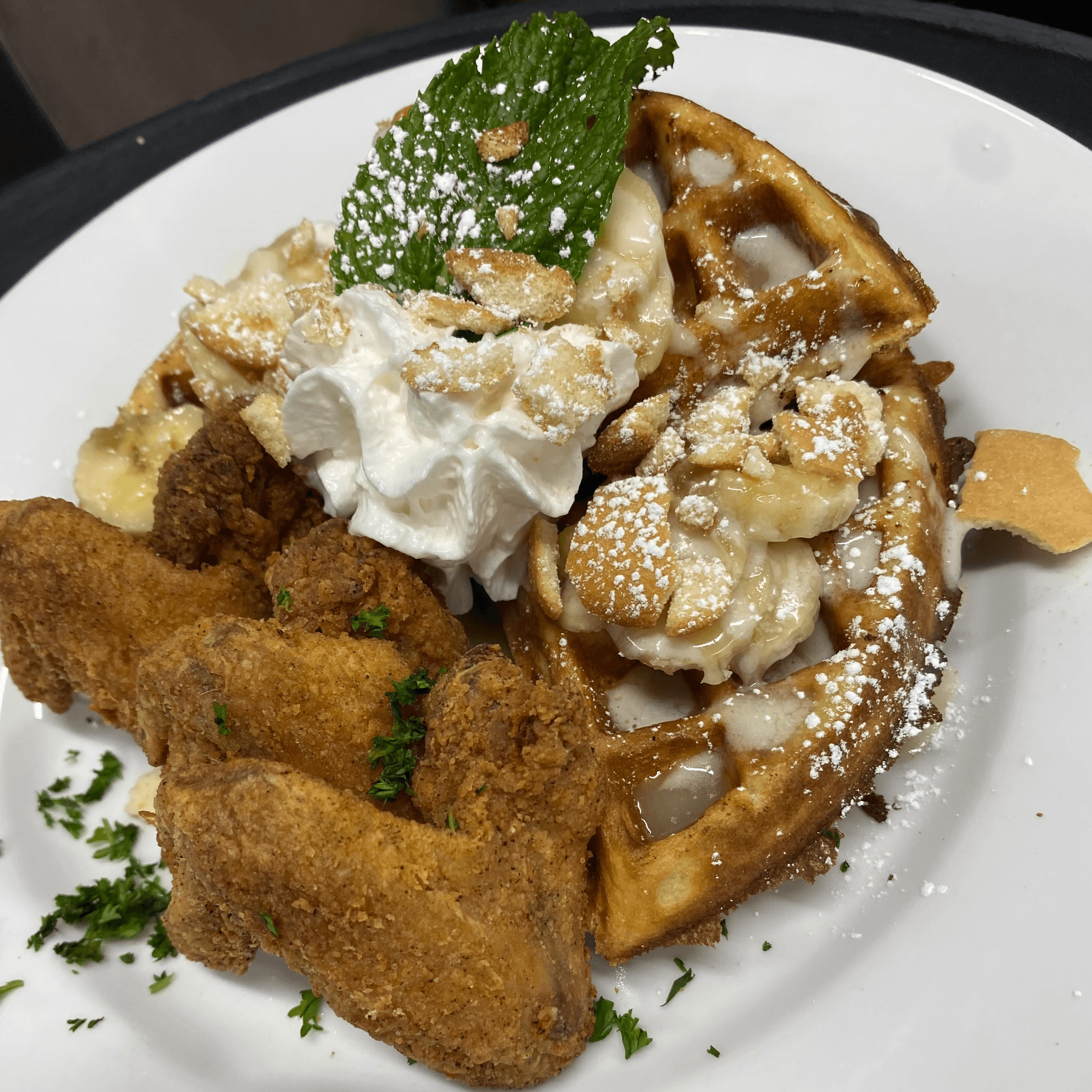 Chicken 'N Waffles.