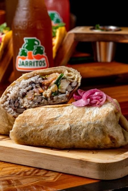 Ground Beef Burrito.