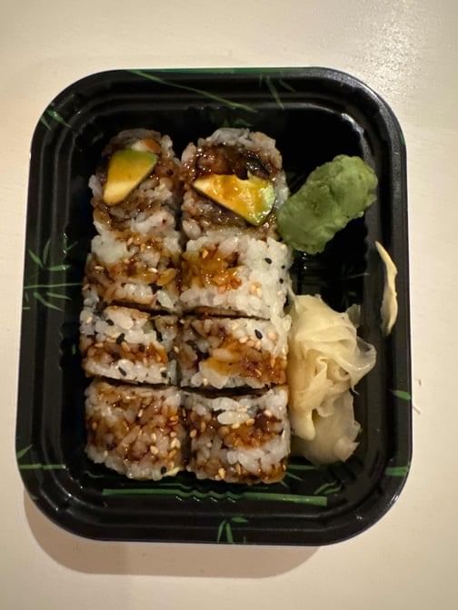 Eel Avocado Roll.
