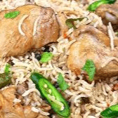 Chicken Fry Biryani.