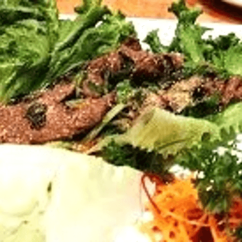 Yum Nua Yaang Nam-Tok (Grilled Grass-Fed Sirloin Salad)