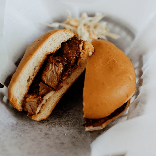 Brisket "Sloppy Joe" Sandwich.