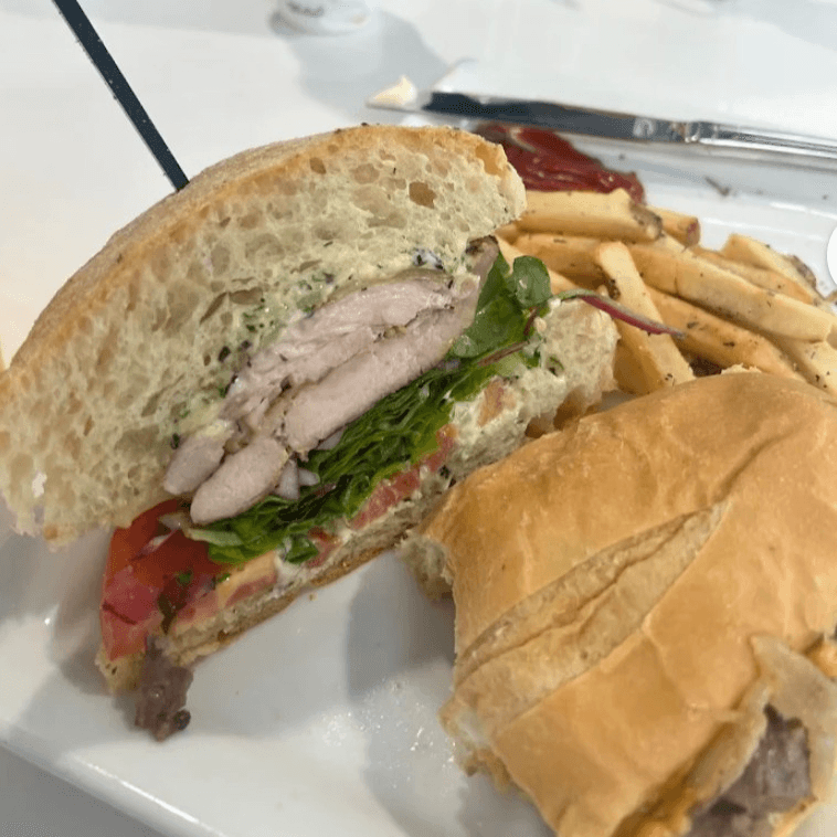 Turkey Club Baguette Panini's.