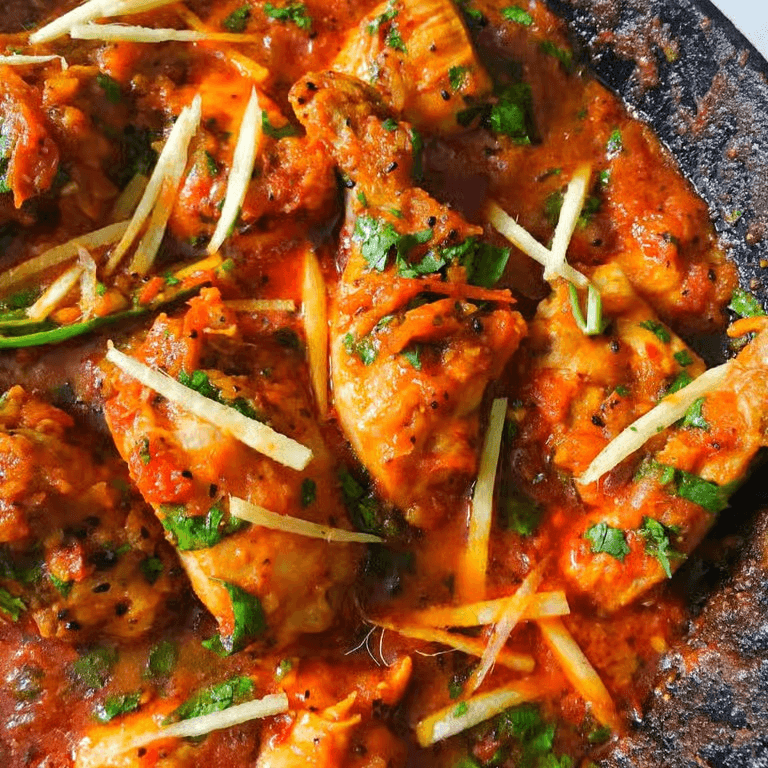 Kebab Chutney Grill Special Family Size Chicken Karahi.