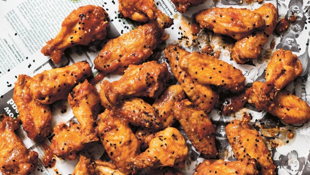 Korean style wings 24pc.