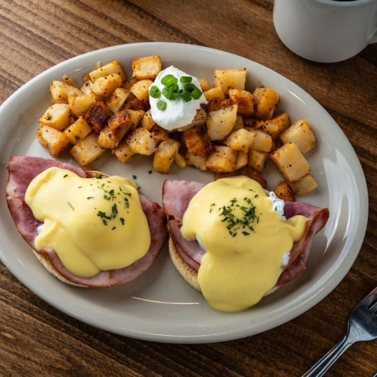 Classic Eggs Benedict.