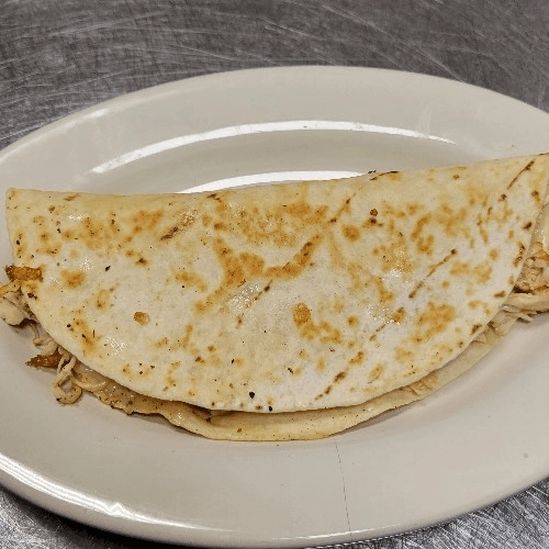 116. Beef, Chicken, or Mushroom Quesadilla.