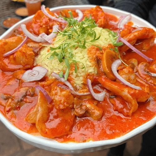 Camarones a La Diabla.