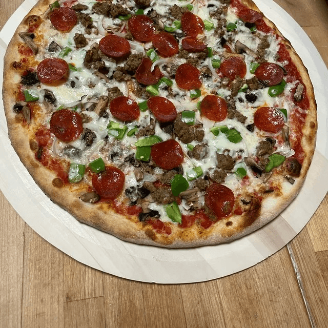 10" GF Fairfield Special Pizza.