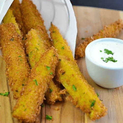 Fried Pickles (6 Pieces).