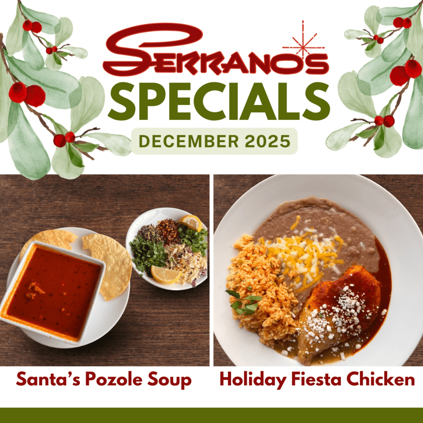 December Specials