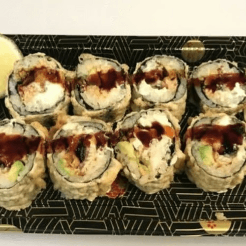 Creamy Volcano Roll.