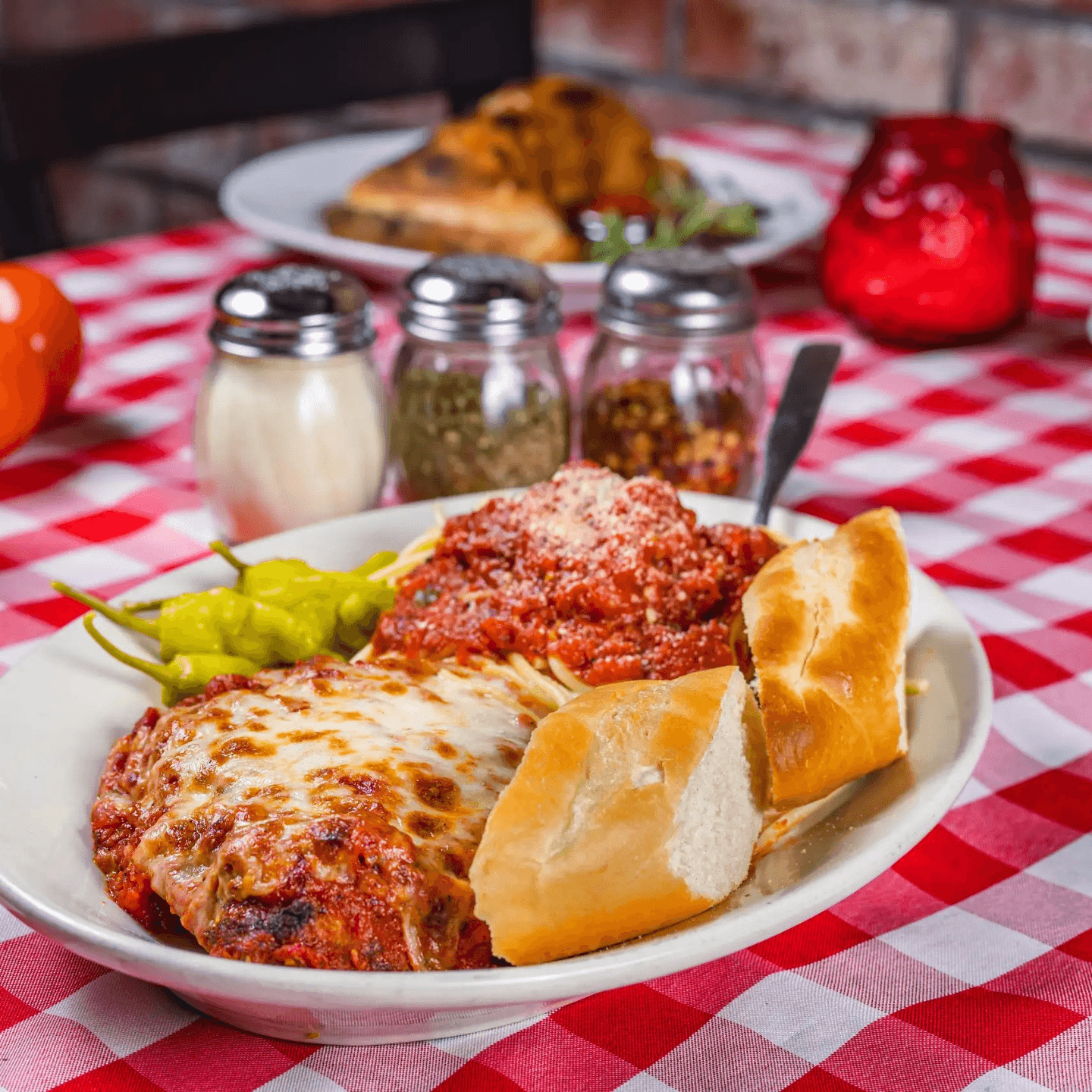 Chicken Parmesan Half Tray - $75