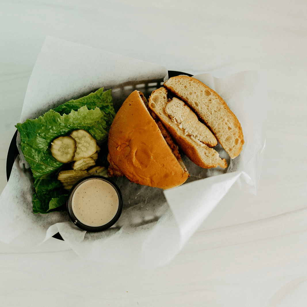 Smoked Chicken Sandwich.