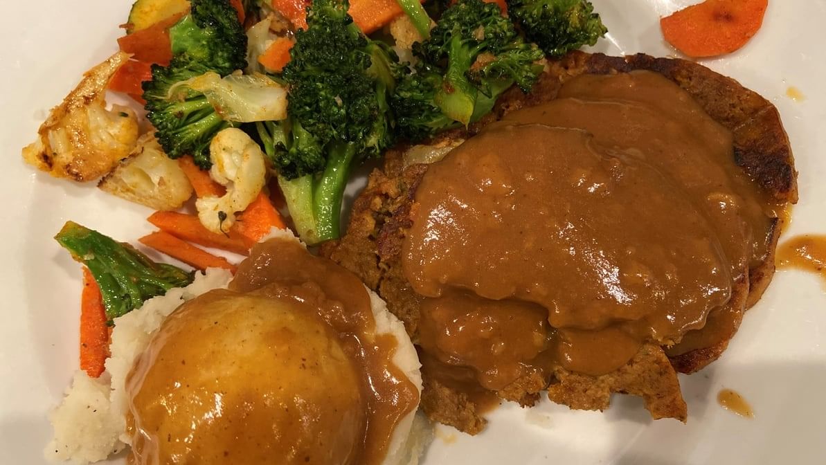 Homemade Meatloaf Sandwich.