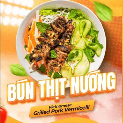 Grilled Pork Vermicelli Bowl / Bún Thịt Nướng.