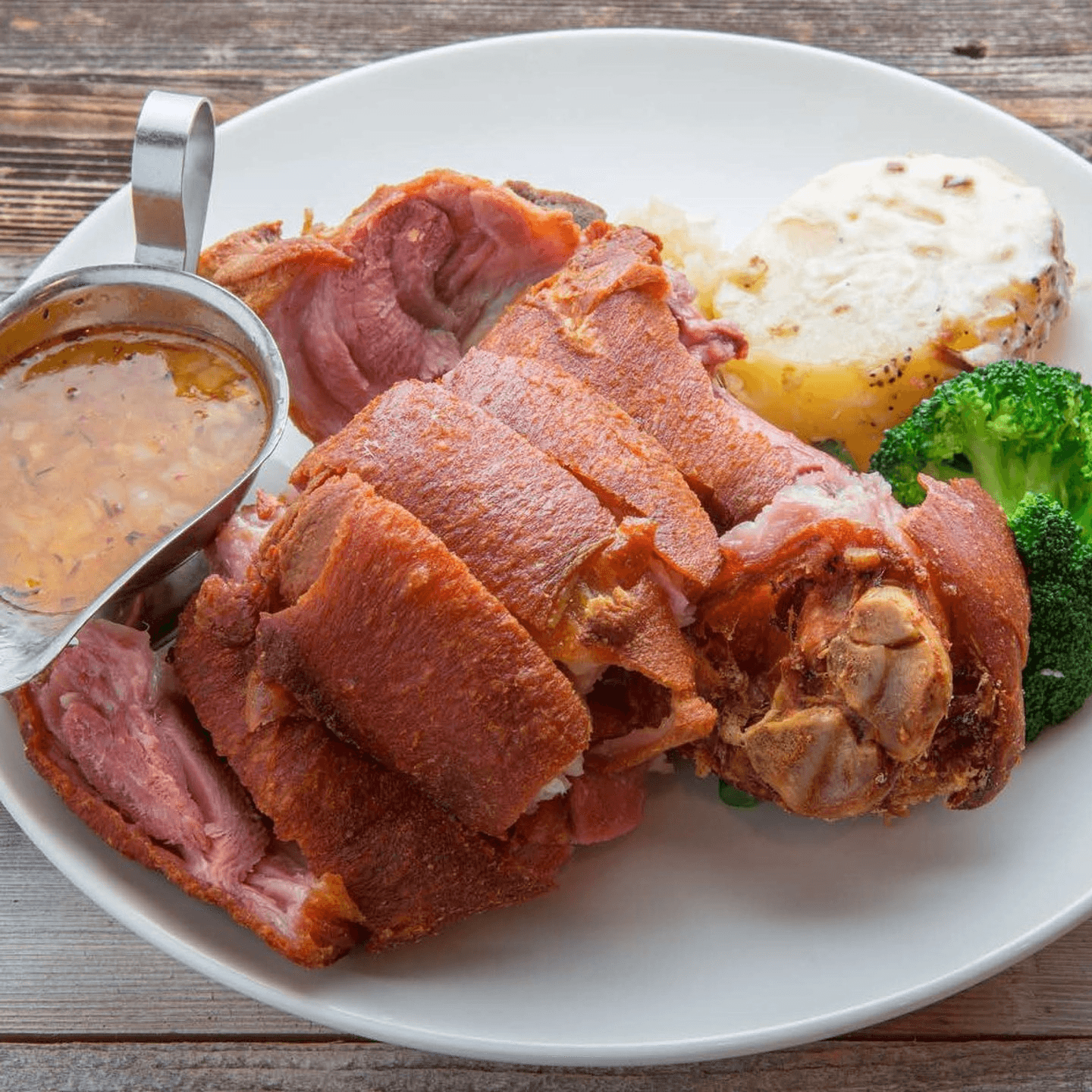 Hong Kong-Style Crispy Pork Knuckle