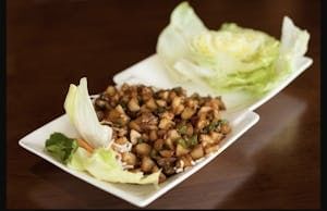 Chicken Lettuce Wrap.