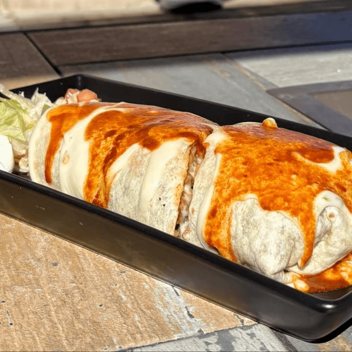 Chicken Fajita Burrito.