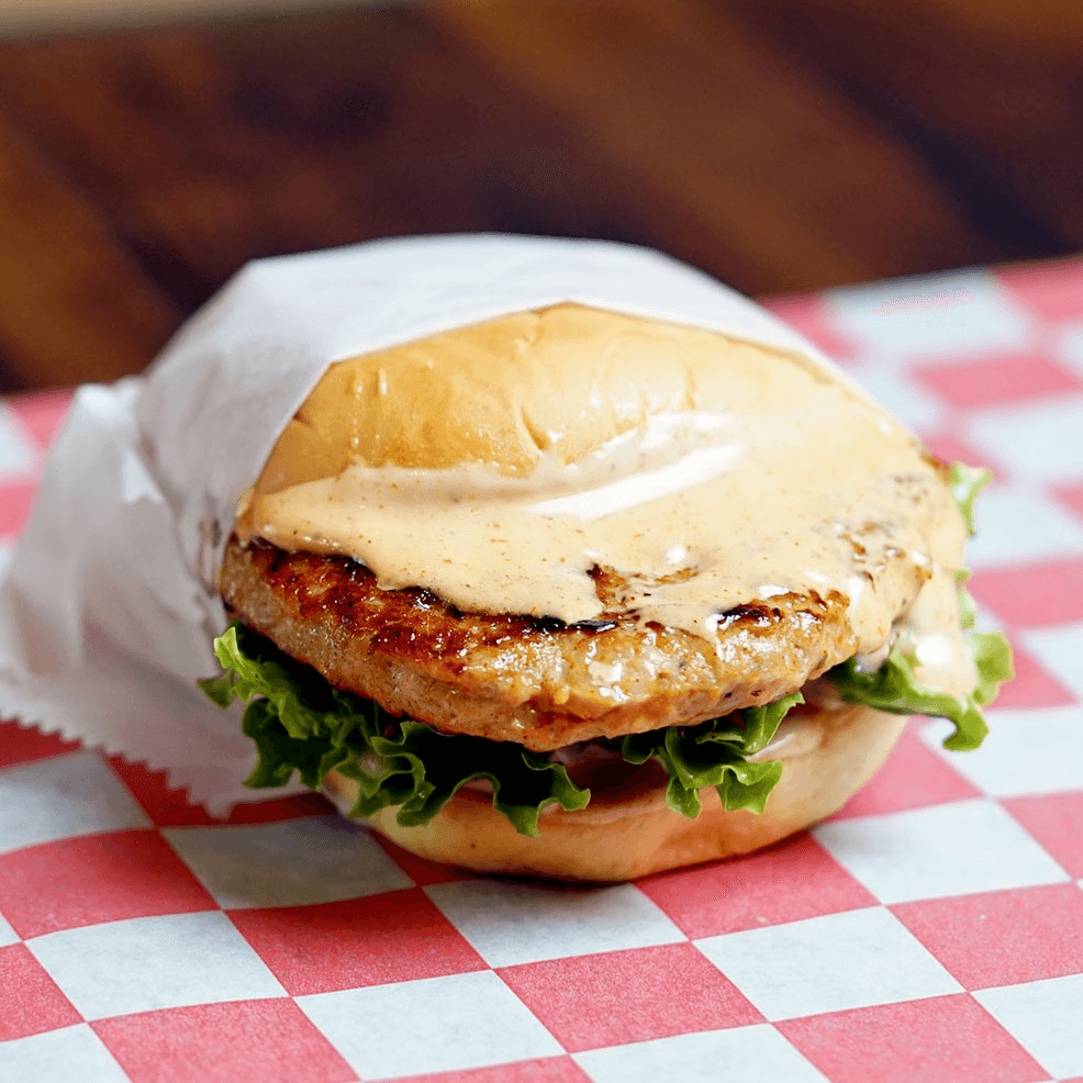 Grilled Chicken Burger.