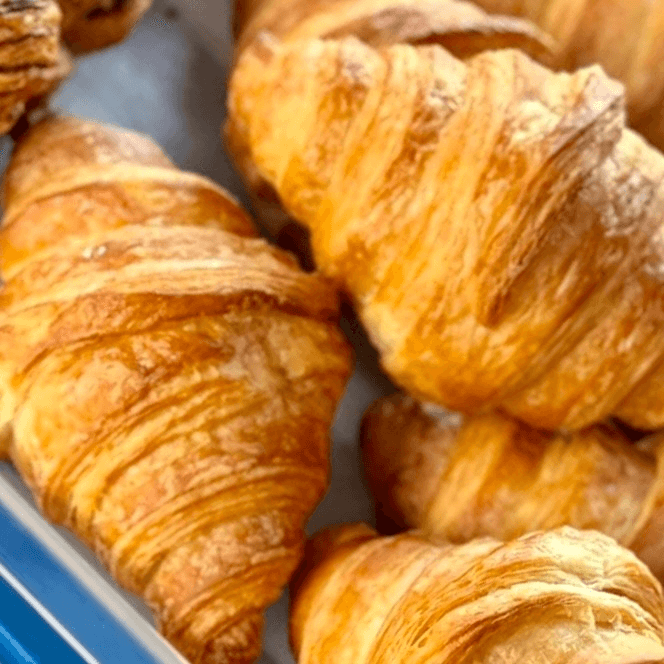 Classic Croissant Made Fresh Daily 100% Butter.