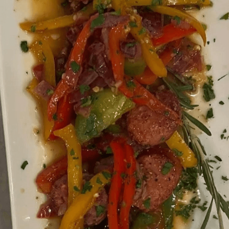 Spetsofai - Country Sausage.