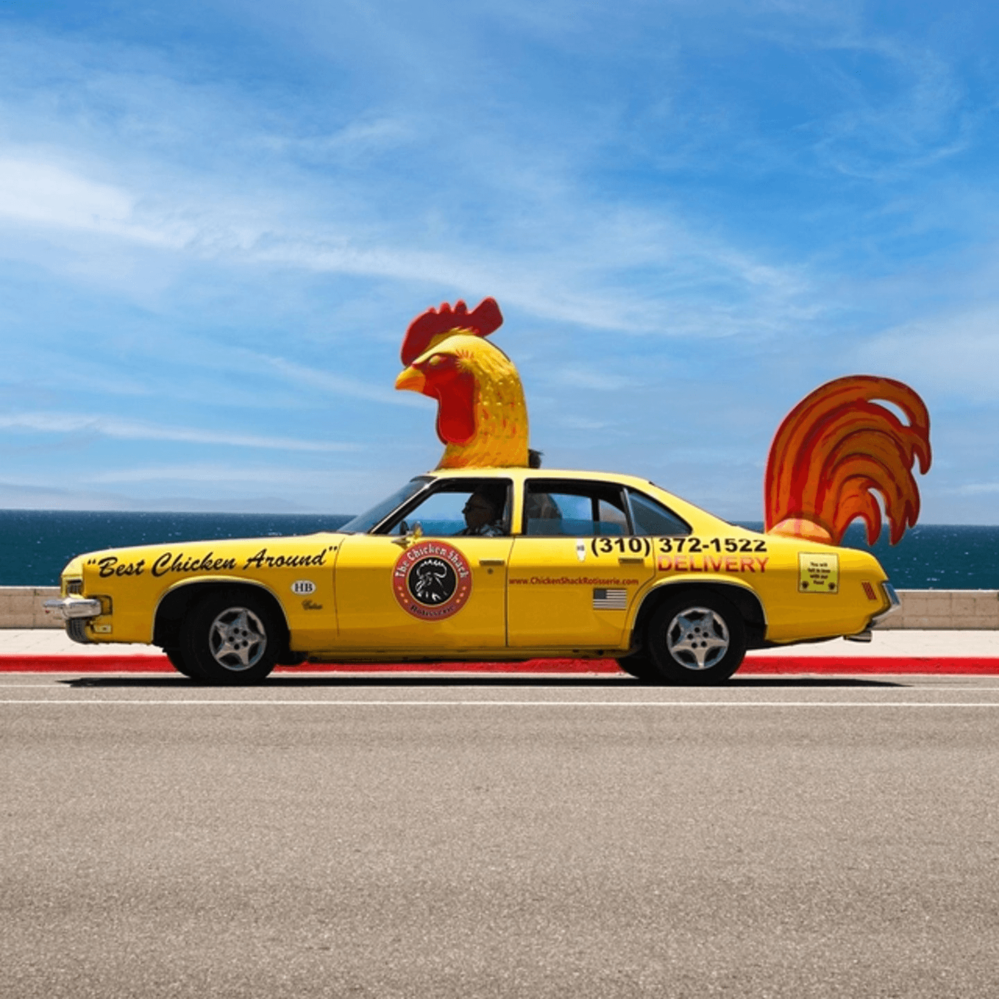 🚗 The Famous Chicken-Mobile