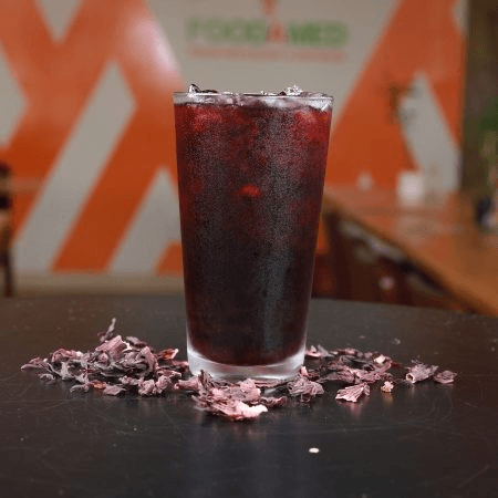 Hibiscus Ice Tea, 12oz.