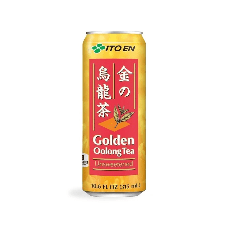 Iced Oolong Tea Can.