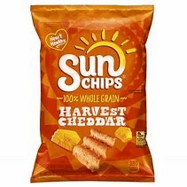 Sun Harvest Cheddar Chips.