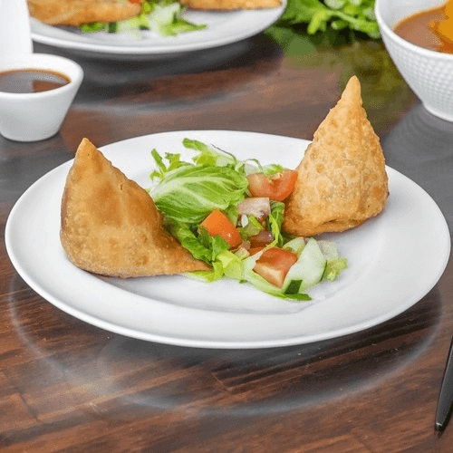Vegetable Samosas.