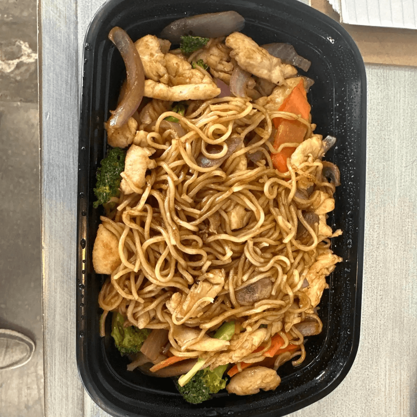 Chicken Yakisoba.