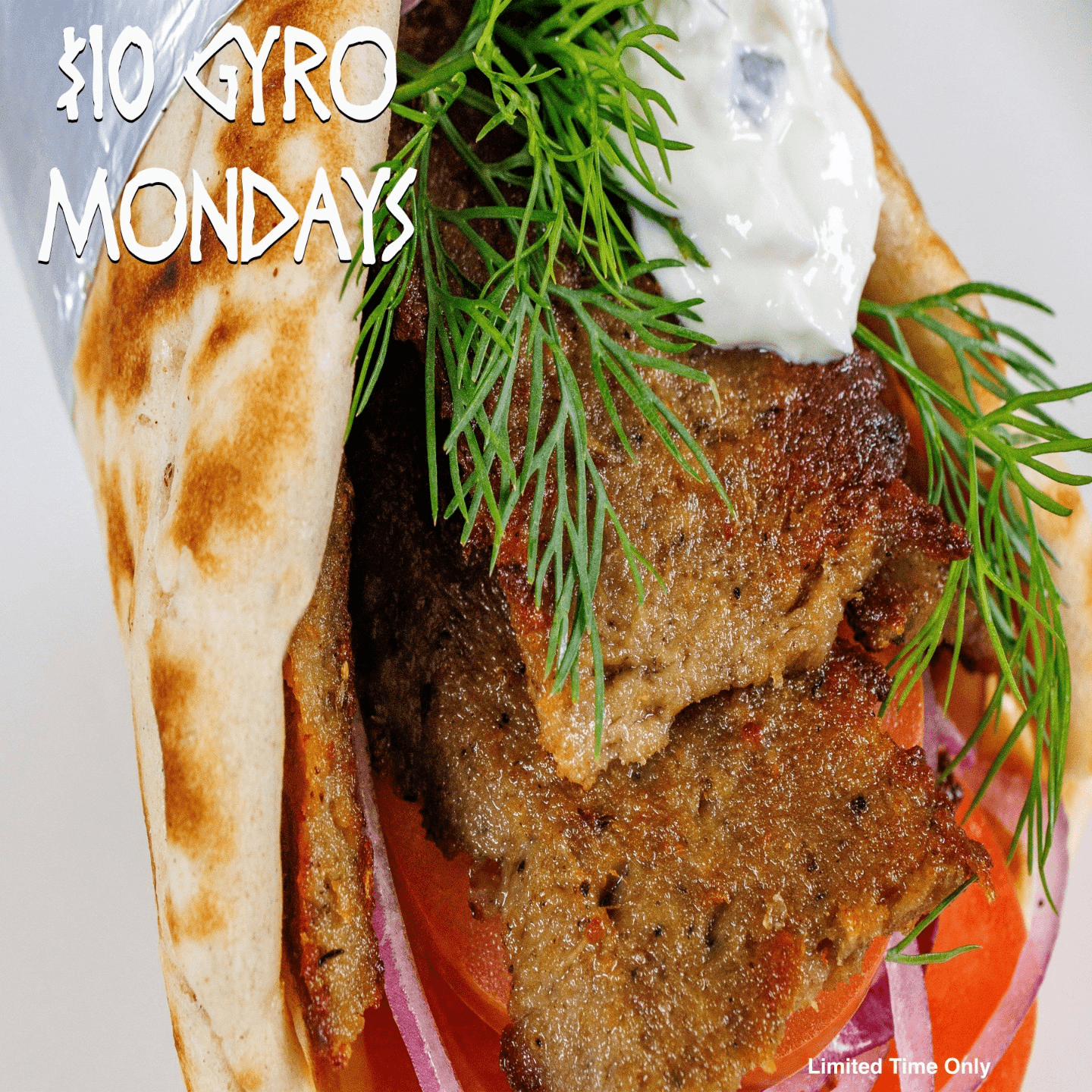$10 GYRO MONDAYS
