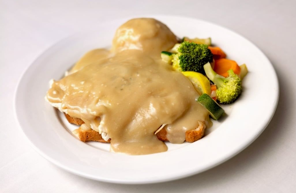 Hot Turkey Sandwich.