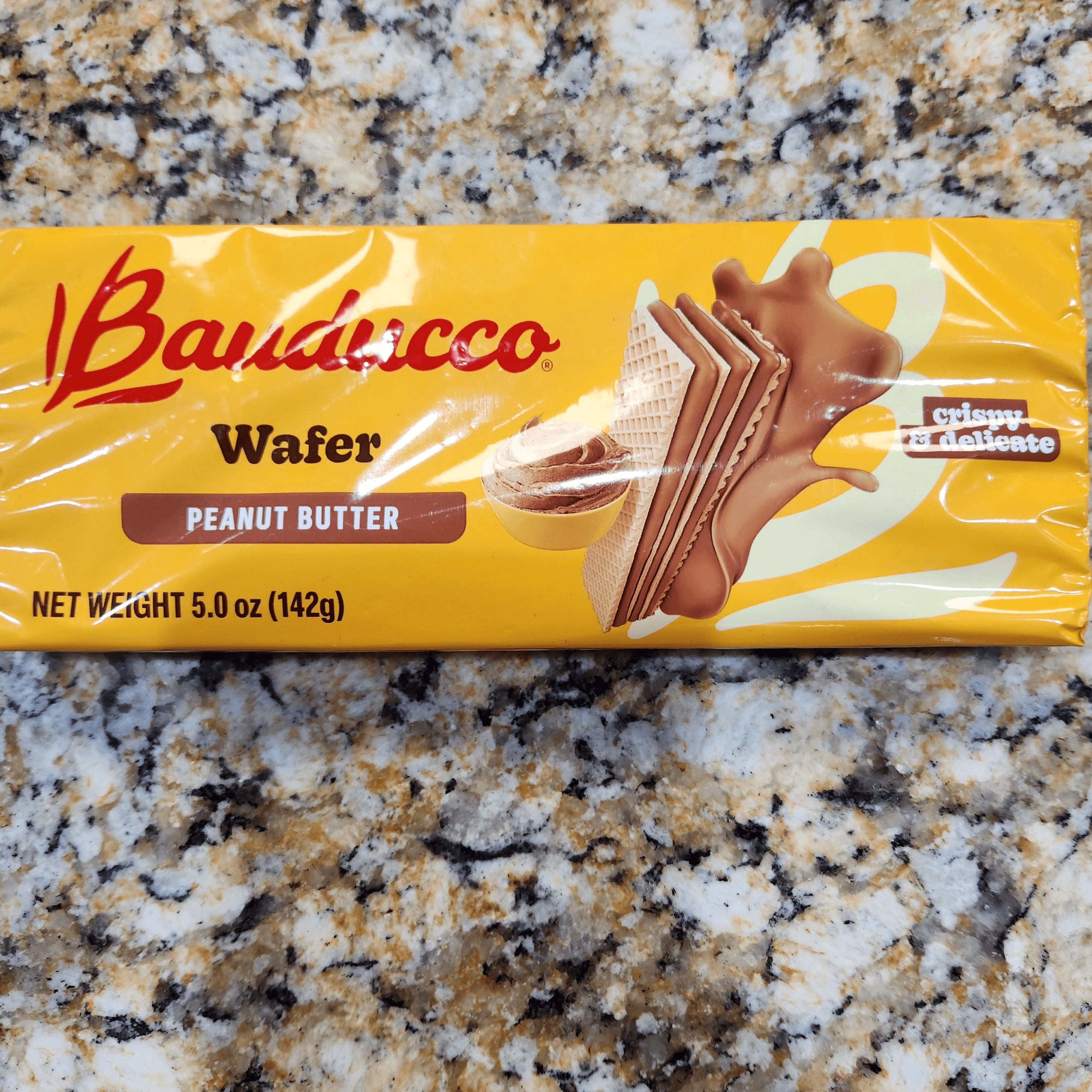 Bauducco Wafer cookies.