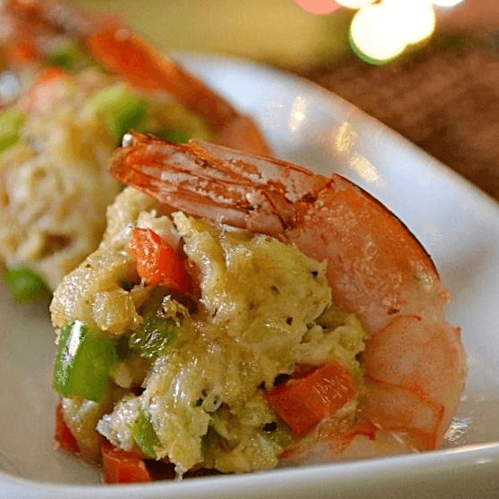 Stuffed Shrimp.