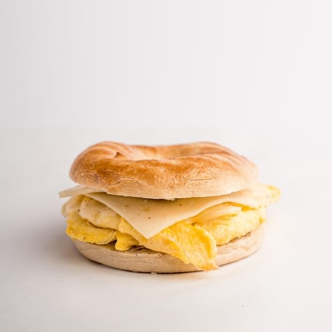 Egg & Cheese Bagel.
